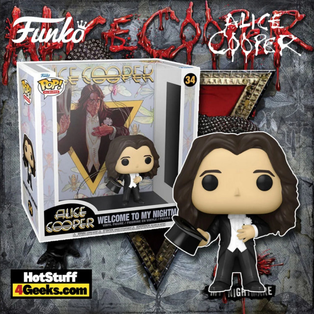BEETLE FUNKO POP 埃利斯·庫珀樂團 ALICE COOPER 專輯封面 樂團歌手系列 ALBUMS