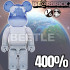 BEETLE BE@RBRICK SNOW WHITE 1/6 限定 EARTH 地球 雪花 庫伯力克熊 400%