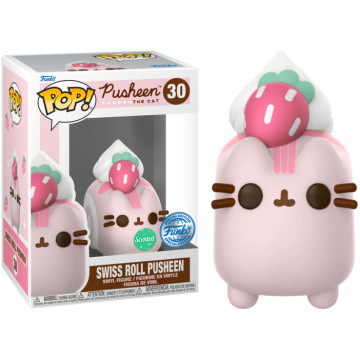 盒損 BEETLE FUNKO POP 胖吉貓 胖吉喵 PUSHEEN 蛋糕捲 瑞士捲 草莓 有香味 限定 特殊款