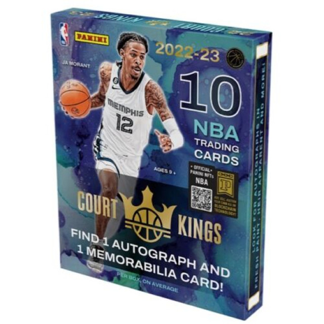 BEETLE PANINI NBA 22-23 COURT KINGS TRADING CARD BOX 籃球卡 簽名卡