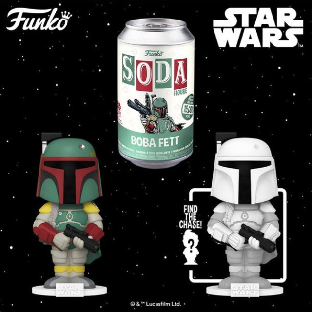 BEETLE FUNKO POP BOBA FETT SODA 星際大戰 汽水 賞金獵人 波巴 費特 公仔 汽水罐