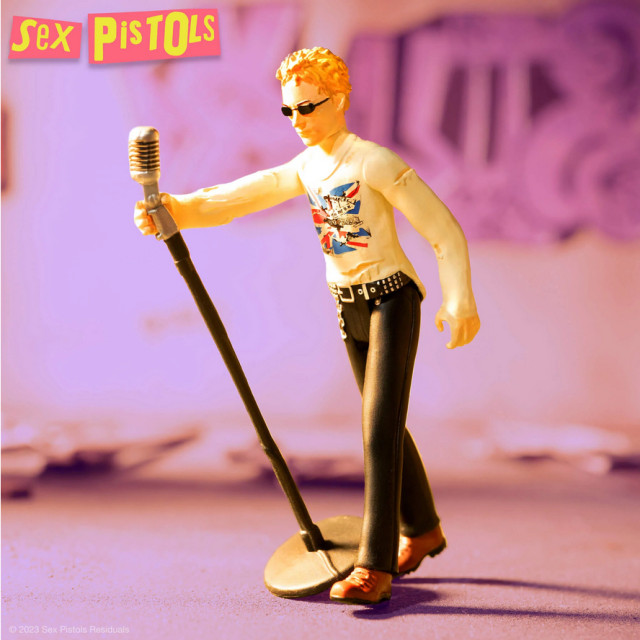 BEETLE SUPER7 SEX PISTOLS 性手槍 約翰羅登 REACTION 公仔 吊卡 JOHNNY