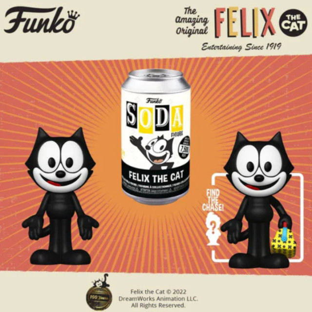 BEETLE FUNKO POP SODA 菲力貓 FELIX THE CAT 汽水 易開罐 公仔