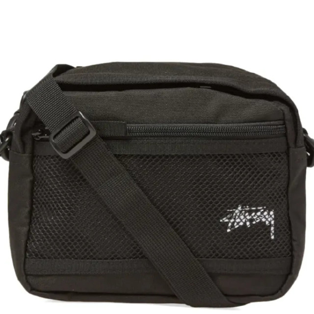 BEETLE 美國進口 STUSSY STOCK POUCH 肩背包 小包 黑色