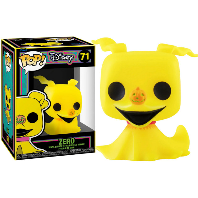 BEETLE FUNKO POP 零零 ZERO 狗狗 聖誕夜驚魂 黑光 黃色 NIGHTMARE CHRISTMAS