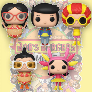 BEETLE FUNKO POP 開心漢堡店 鮑勃的漢堡店 BOB'S BURGERS 動畫系列 露易絲 琳達 吉恩