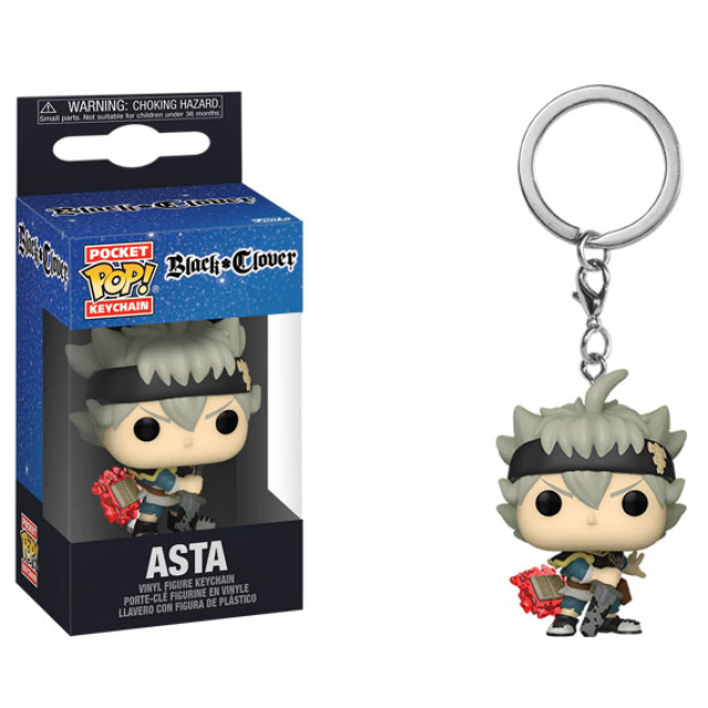 BEETLE FUNKO POP 亞斯塔 鑰匙圈 ASTA 黑色五葉草 BLACK CLOVER