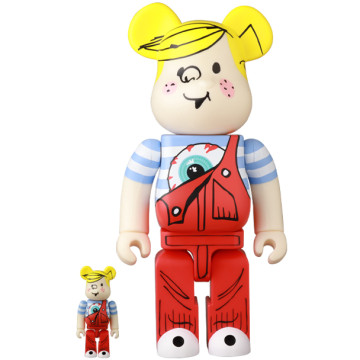 BEETLE BE@RBRICK 淘氣阿丹 MISHKA DENNIS THE MENACE 100 400%