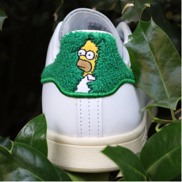 BEETLE ADIDAS 辛普森家族 荷馬 SIMPSON HOMER STAN SMITH 絨毛 草叢 IE7564
