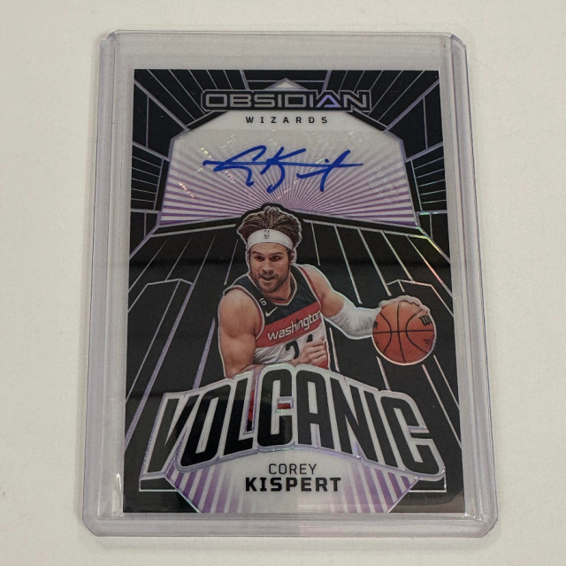 PANINI NBA OBSIDIAN COREY KISPERT AUTO 簽名卡 75張 黑曜石 VOLCANIC