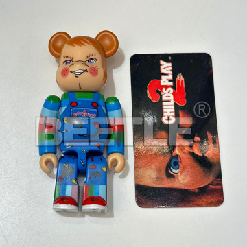 BEETLE BE@RBRICK S25 壞恰吉 隱藏版 CHILD'S PLAY CHUCKY 庫柏力克熊 100%