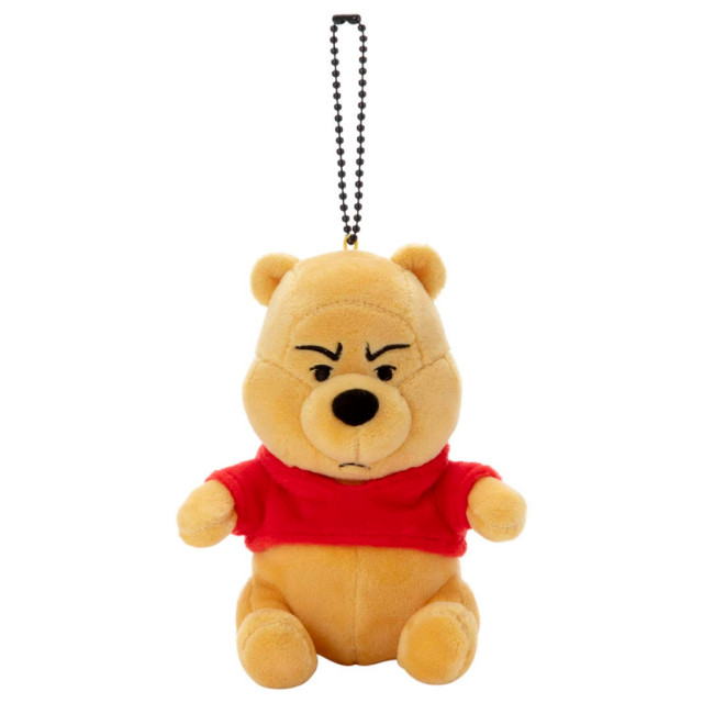 BEETLE 小熊維尼 維尼 DISNEY 迪士尼 娃娃 玩偶 憤怒維尼 暴走維尼 皺眉 吊飾 日本正版