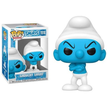 BEETLE FUNKO POP 藍色小精靈 厭厭 GROUCHY SMURF 電視卡通系列 藍精靈 1518