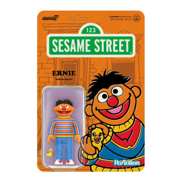 BEETLE SUPER7 ERNIE 恩尼 厄尼 芝麻街 SESAME STREET REACTION 公仔