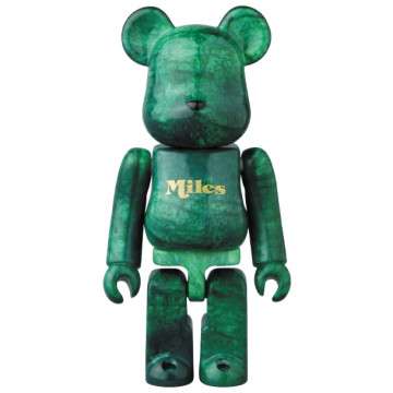 BEETLE BE@RBRICK S40 40代 MILES 盒抽 大理石花紋 綠 庫柏力克熊 100%
