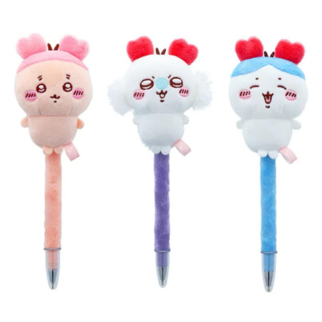 BEETLE 日本正版 CHIIKAWA 吉伊卡哇 蓬鬆吉祥物球筆 小八貓 古本屋 小螃蟹 小桃 飛鼠 原子筆