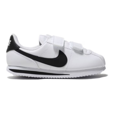 BEETLE NIKE CORTEZ BASIC SL PSV 中童 阿甘鞋 白黑 魔鬼氈 904767-102 小朋友