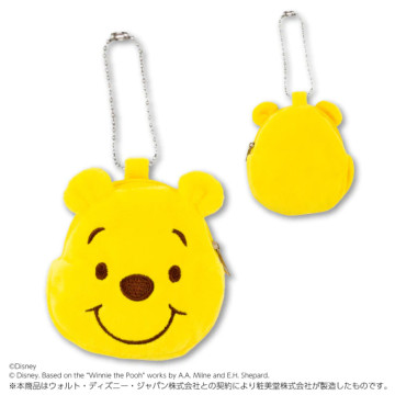 BEETLE 小熊維尼 迪士尼 吊飾 迷你 零錢包 耳機袋 小錢包 拉鍊 絨毛 AIRPODS 日本正版 POOH