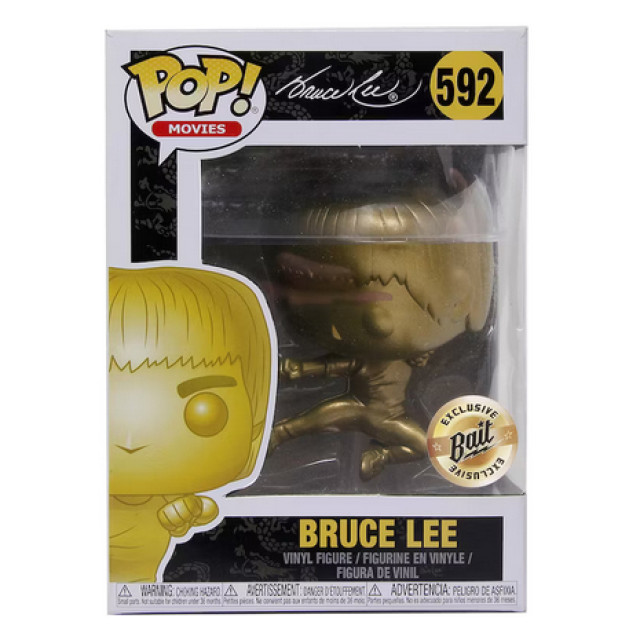 BEETLE FUNKO POP BAIT BRUCE LEE 李小龍 飛踢 金色 限定 電影系列 GOLD 592