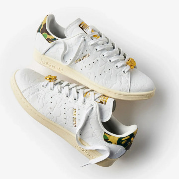 BEETLE ADIDAS STAN SMITH BAPE 迷彩 APE 聯名 球鞋 男鞋 女鞋 IG1115