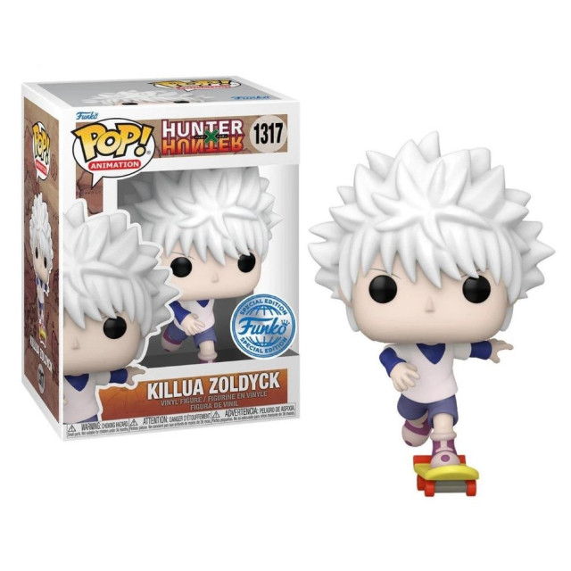 BEETLE FUNKO POP 獵人 KILLUA ZOLDYCK 奇犽 揍敵客 HUNTER 滑板 限定