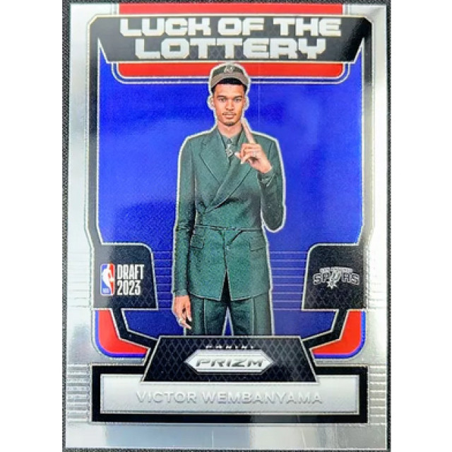 PANINI NBA 馬刺 斑馬 VICTOR WEMBANYAMA RC LUCK OF THE LOTTERY 樂透