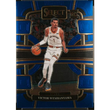 2023-24 PANINI NBA 馬刺 斑馬 VICTOR WEMBANYAMA RC SELECT  藍