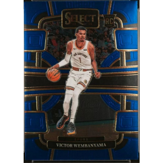 2023-24 PANINI NBA 馬刺 斑馬 VICTOR WEMBANYAMA RC SELECT  藍