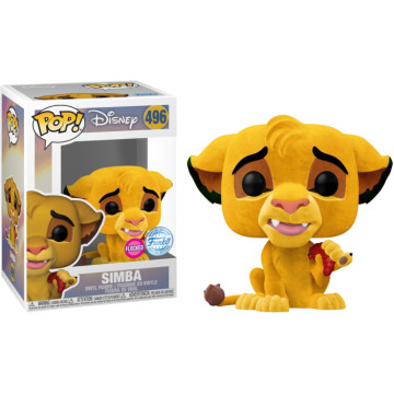 BEETLE FUNKO POP 辛巴 獅子王 SIMBA 植絨款 LION KING DISNEY 迪士尼 吃蟲 限定