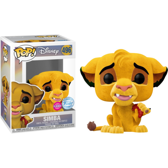 BEETLE FUNKO POP 辛巴 獅子王 SIMBA 植絨款 LION KING DISNEY 迪士尼 吃蟲 限定