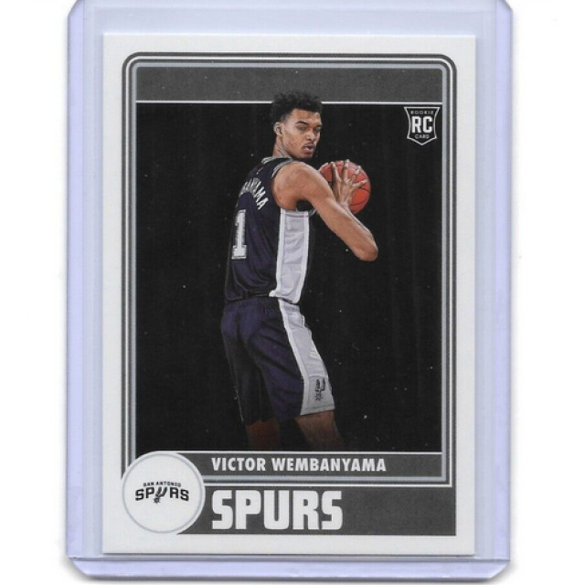 2023-24 PANINI NBA HOOPS 馬刺 斑馬 VICTOR WEMBANYAMA RC ROOKIE