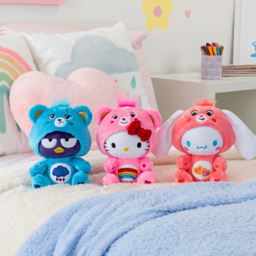 BEETLE 三麗鷗 X 彩虹熊 大耳狗 酷企鵝 KITTY 生氣熊 天氣熊 絨毛 CAREBEARS SANRIO