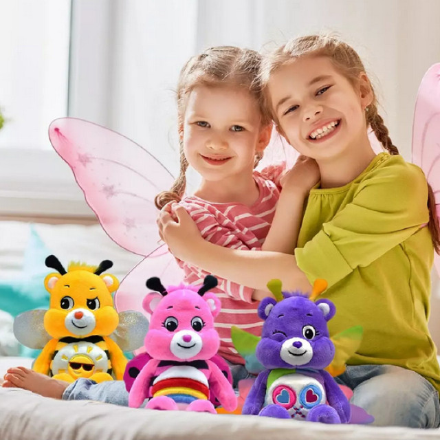 BEETLE 彩虹熊 陽光熊 分享熊 蝴蝶 蜜蜂 瓢蟲 娃娃 絨毛 CAREBEARS 9