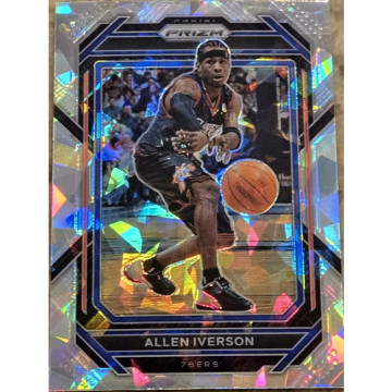 BEETLE PANINI PRIZM ALLEN IVERSON 艾佛森 費城76人 NBA 2022-23 銀 碎冰