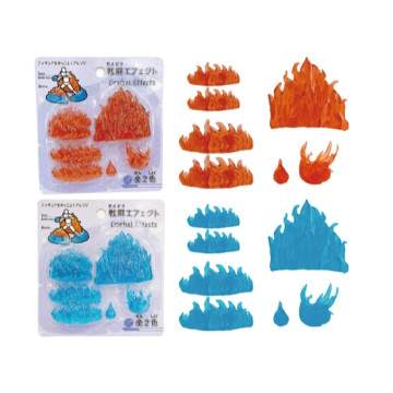 BEETLE PONY 日本 1/12 公仔 佈置 裝飾 場景 戰鬥效果 火焰 紅火 藍火 戦闘エフェクト