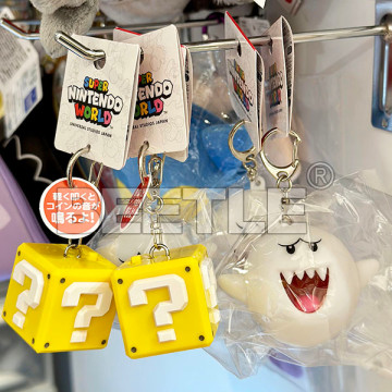 BEETLE 瑪利歐專賣店 問號磚塊 害羞鬼鬼 幽靈鬼鬼 鬼魂 鑰匙圈 MARIO 瑪利歐 環球影城 問號箱 日本正版