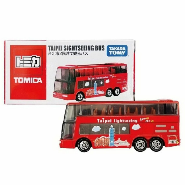 BEETLE TOMICA 特注 台北觀光巴士 多美卡 TAIPEI SIGHTSEEING BUS 多美小汽車