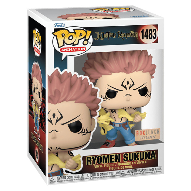 BEETLE FUNKO POP 咒術迴戰 兩面宿儺 撕衣 SUKUNA JUJUTSU KAISEN BOXLUNCH