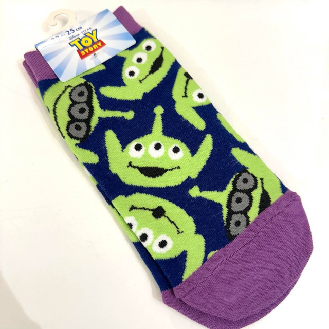 BEETLE 日本正版 短襪 三眼怪 玩具總動員 DISNEY 迪士尼 襪子 單雙 TOY STORY ALIEN
