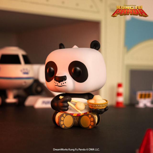 BEETLE FUNKO POP 功夫熊貓 阿波 PO 熊貓 KUNG FU PANDA 6吋 2024 限定 吃水餃