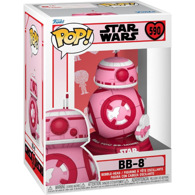 BEETLE FUNKO POP BB-8 STAR WARS 星際大戰 情人節限定 機器人 粉色