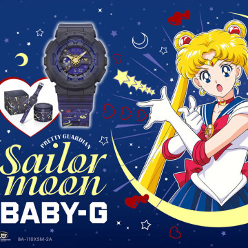 BEETLE 卡西歐 CASIO G-SHOCK 美少女戰士 SAILOR MOON 聯名 手錶 BA110XSM-2A