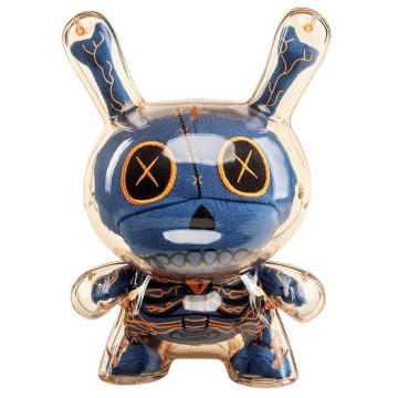 BEETLE KIDROBOT GASHADOKURO MIDNIGHT DUNNY 餓者髑髏 兔子 公仔 8吋