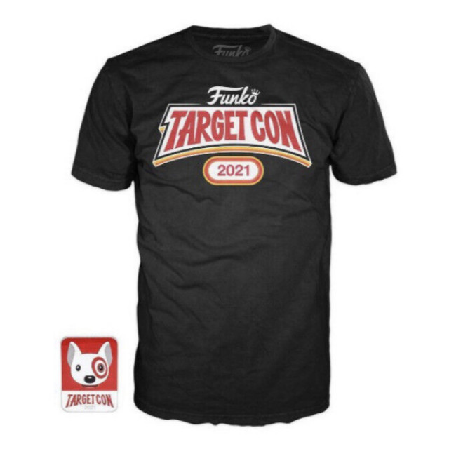 BEETLE FUNKO TARGET CON 2021 T-SHIRT 別針 限定 紅心狗 BULLSEYE TEE