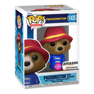 BEETLE FUNKO POP 柏靈頓熊 PADDINGTON 拿行李箱 植絨款 FLOCKED 亞馬遜限定
