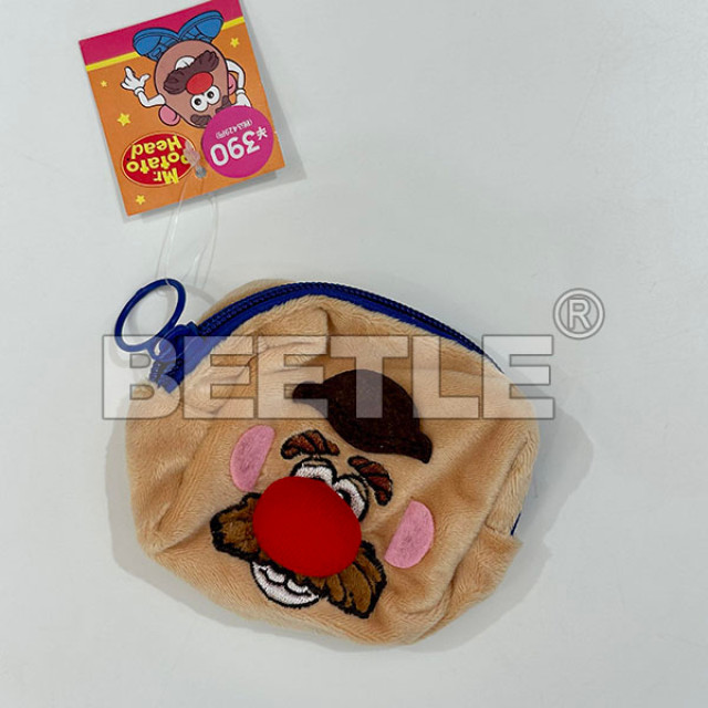 BEETLE 彈頭先生 玩具總動員 迪士尼 吊飾 迷你 零錢包 耳機袋 小錢包 拉鍊 絨毛 AIRPODS 日本正版