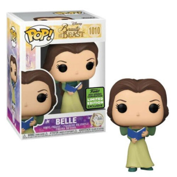 盒損 BEETLE FUNKO POP 貝兒 公主 BELLE 美女與野獸 迪士尼 DISNEY 看書 2021 限定