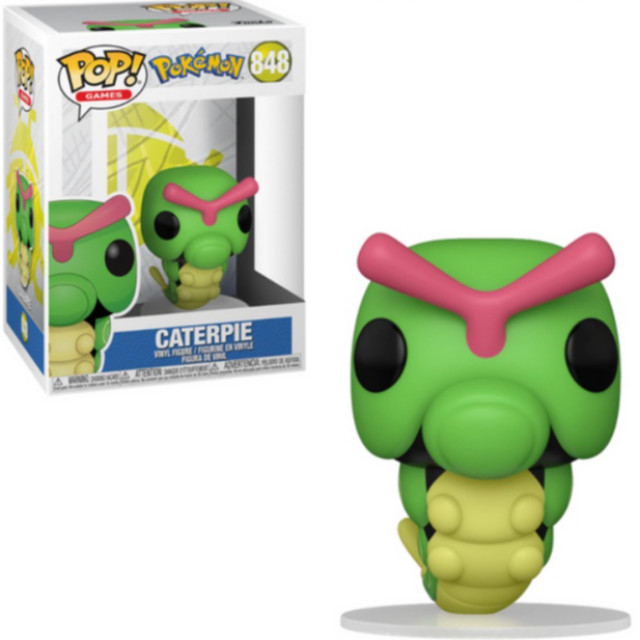 BEETLE FUNKO POP 綠毛蟲 CATERPIE 毛毛蟲 寶可夢 神奇寶貝 小智 POKEMON 848