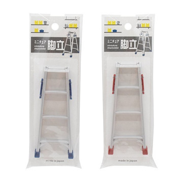 BEETLE YAMADA 梯子 四層 工作梯 馬椅梯 微型模具 日本 擺設 佈置 場景 小物 迷你模型 家具 1/12