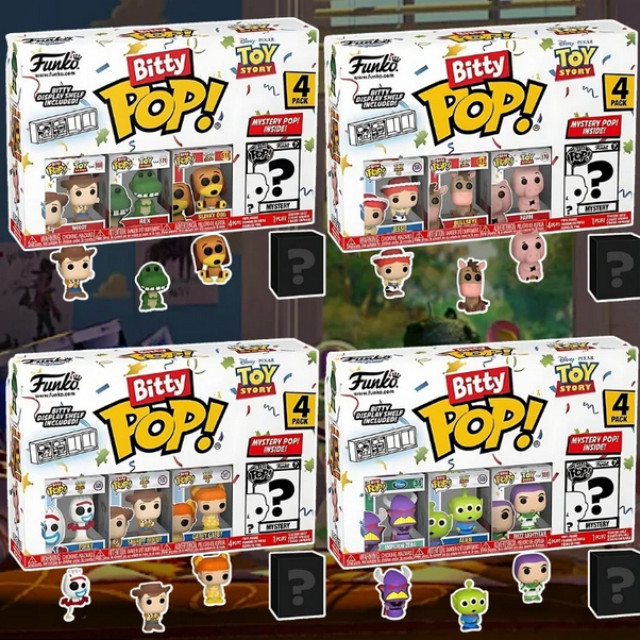 BEETLE FUNKO BITTY POP 玩具總動員 單售賣場 TOY STORY 抱抱龍 巴斯 胡迪 迷你 公仔